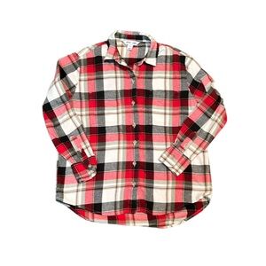 Old Navy Christmas Plaid Flannel